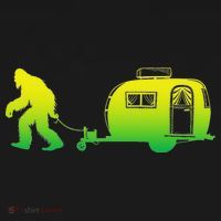 Bigfoot Rv Motorhome Camping Sasquatch Campervan Mousepad thumb 1