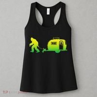 Bigfoot Rv Motorhome Camping Sasquatch Campervan Women's Tank Top thumb 3