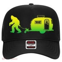 Bigfoot Rv Motorhome Camping Sasquatch Campervan Hat thumb 0