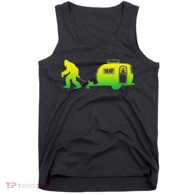 Bigfoot Rv Motorhome Camping Sasquatch Campervan Tank Top