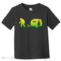Bigfoot Rv Motorhome Camping Sasquatch Campervan Toddler T-Shirt thumb 0