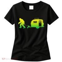 Bigfoot Rv Motorhome Camping Sasquatch Campervan Women's T-Shirt thumb 0