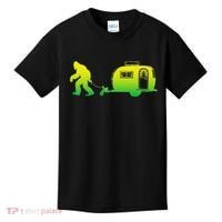 Bigfoot Rv Motorhome Camping Sasquatch Campervan Kids T-Shirt thumb 0