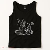 Bigfoot Riding Nessie Tank Top thumb 2