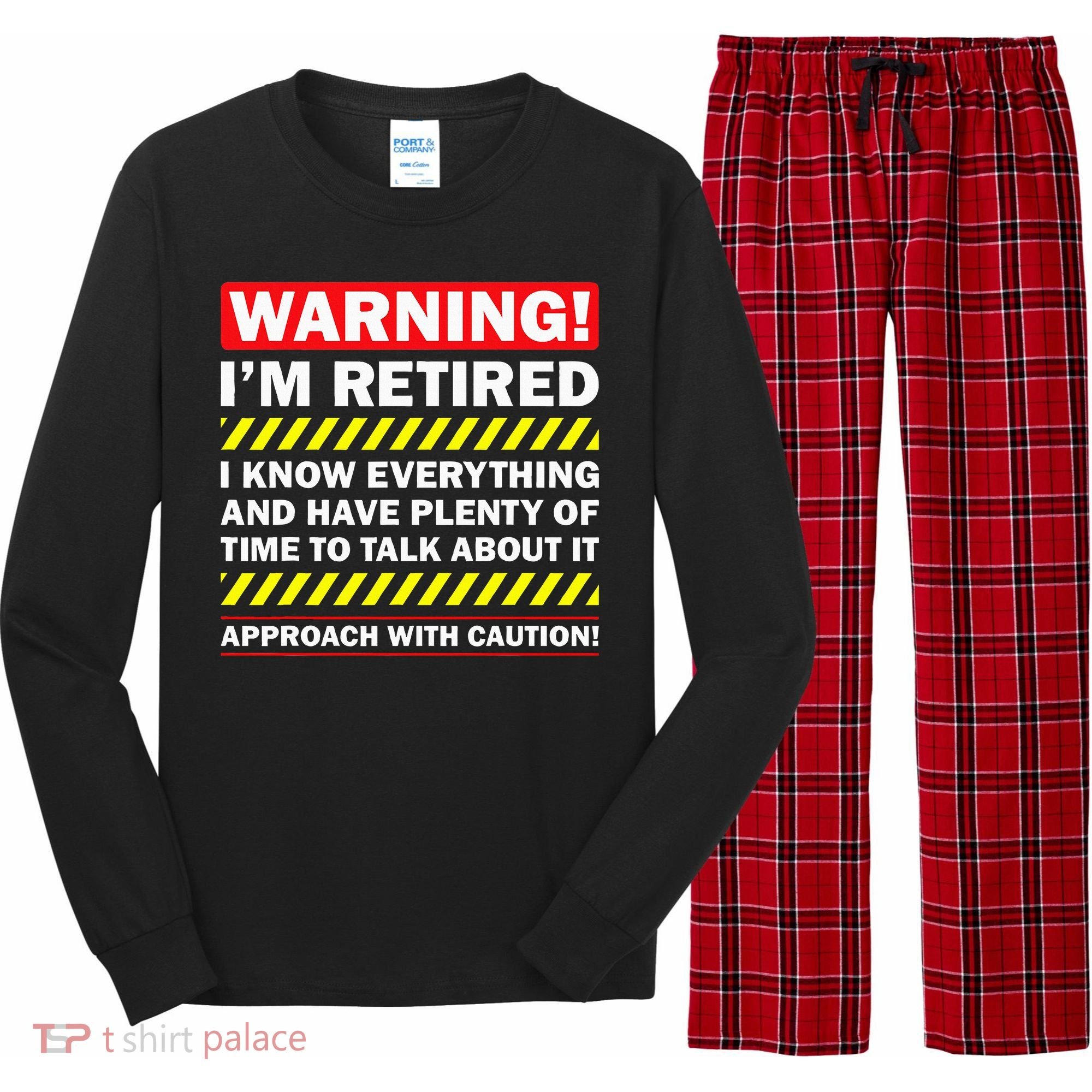 Best Retirement Novelty  Long Sleeve Pajama Set
