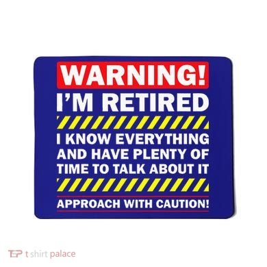 Best Retirement Novelty  Mousepad