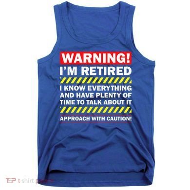 Best Retirement Novelty  Tank Top