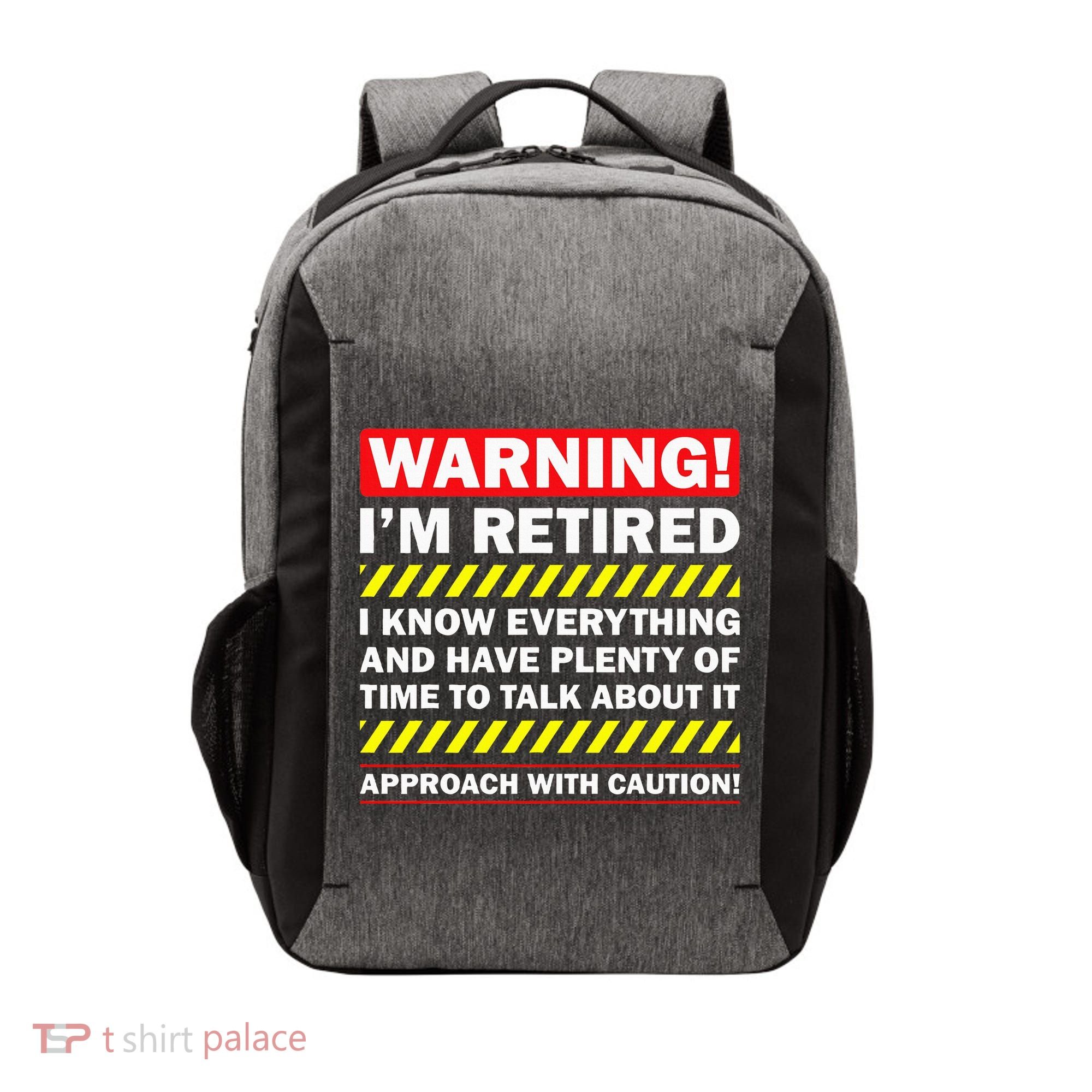 Best Retirement Novelty  Vector Backpack