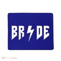 Bride Rock N Roll Bridesmaids Bachelorette Party Matching Cute Gift Mousepad thumb 0