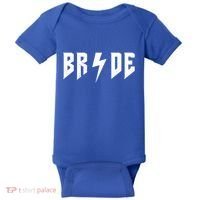 Bride Rock N Roll Bridesmaids Bachelorette Party Matching Cute Gift Baby Bodysuit thumb 0