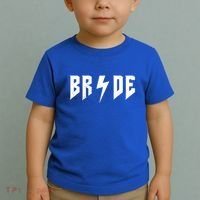 Bride Rock N Roll Bridesmaids Bachelorette Party Matching Cute Gift Toddler T-Shirt thumb 2