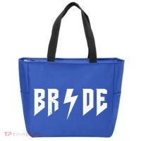 Bride Rock N Roll Bridesmaids Bachelorette Party Matching Cute Gift Tote Bag thumb 0