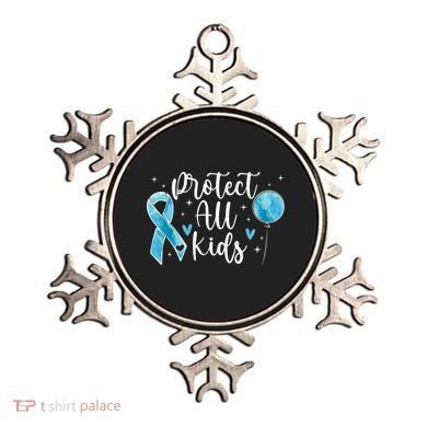 Blue Ribbon No For Child Abuse Excuse Prevention Month April Ornament