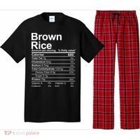 Brown Rice Nutrition Facts Label Pajama Set thumb 0