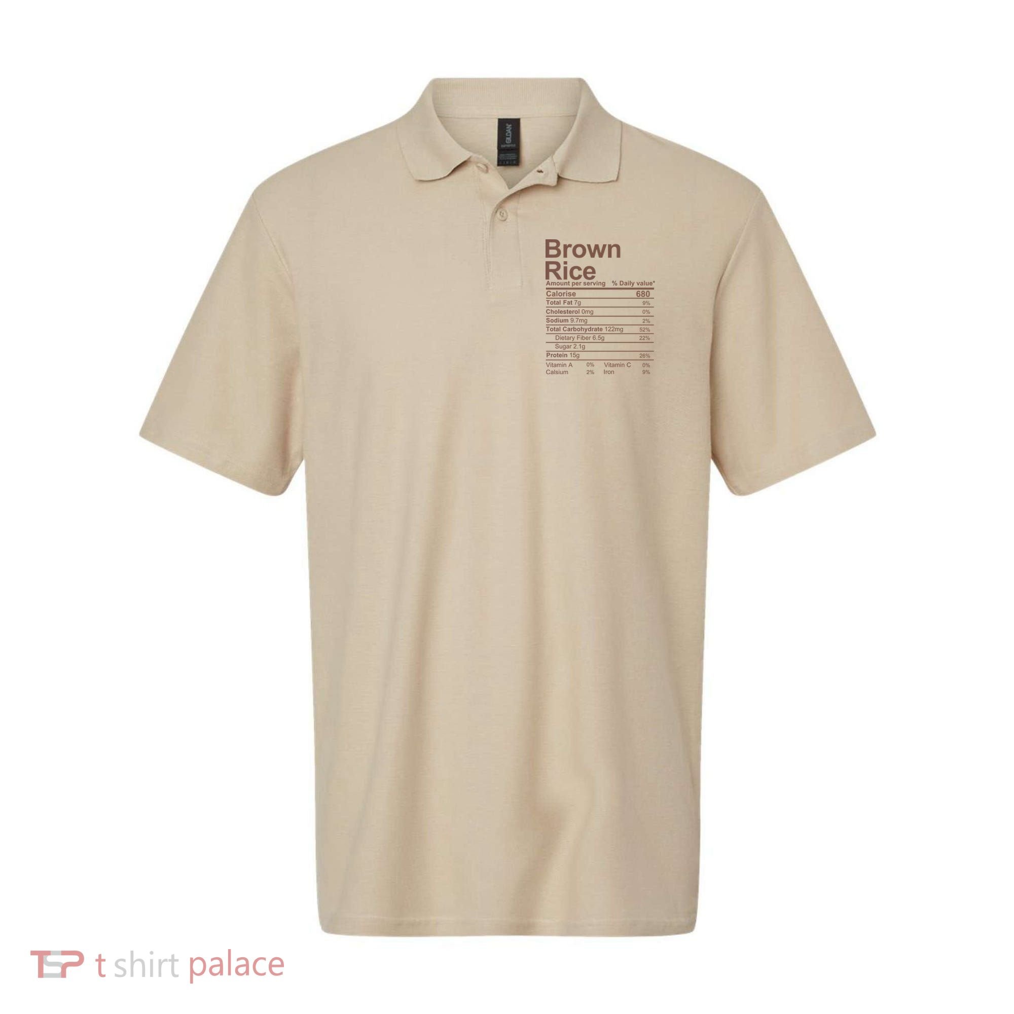 Brown Rice Nutrition Facts Label Polo