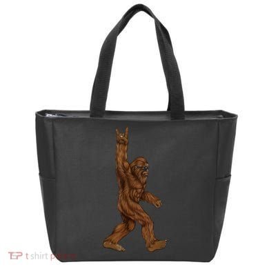 Bigfoot Rock On Tote Bag