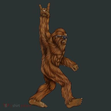 Bigfoot Rock On Infant Baby Jersey Bodysuit