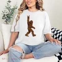 Bigfoot Rock On Comfort Colors T-Shirt thumb 2