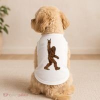 Bigfoot Rock On Doggie Tank thumb 2