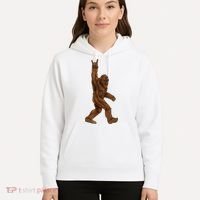 Bigfoot Rock On Hoodie thumb 5