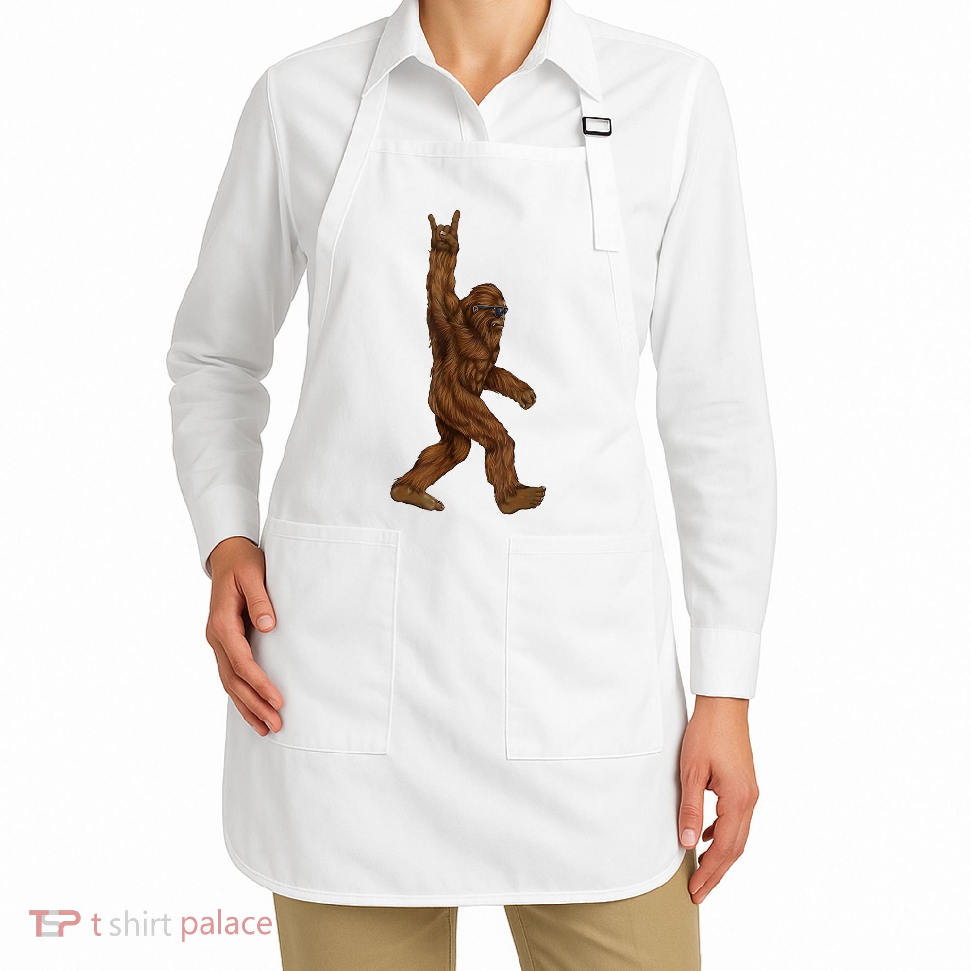 Bigfoot Rock On Apron