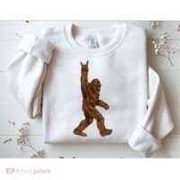 Bigfoot Rock On Sweatshirt thumb 2