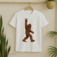 Bigfoot Rock On T-Shirt thumb 2