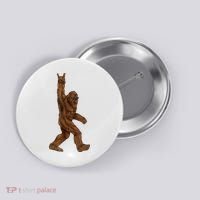 Bigfoot Rock On Button thumb 0