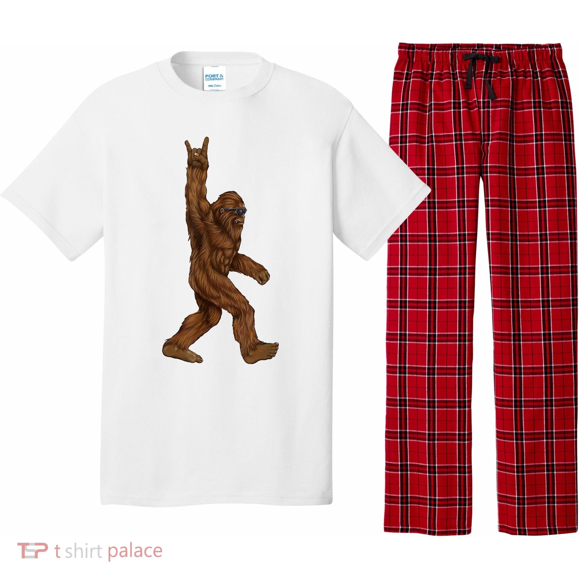 Bigfoot Rock On Pajama Set