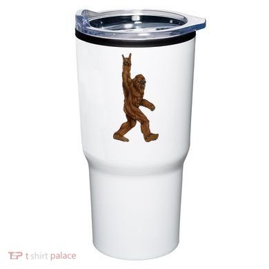 Bigfoot Rock On Tumbler