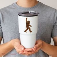 Bigfoot Rock On Tumbler thumb 2