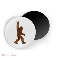 Bigfoot Rock On Magnet thumb 0