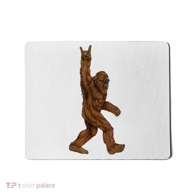 Bigfoot Rock On Mousepad