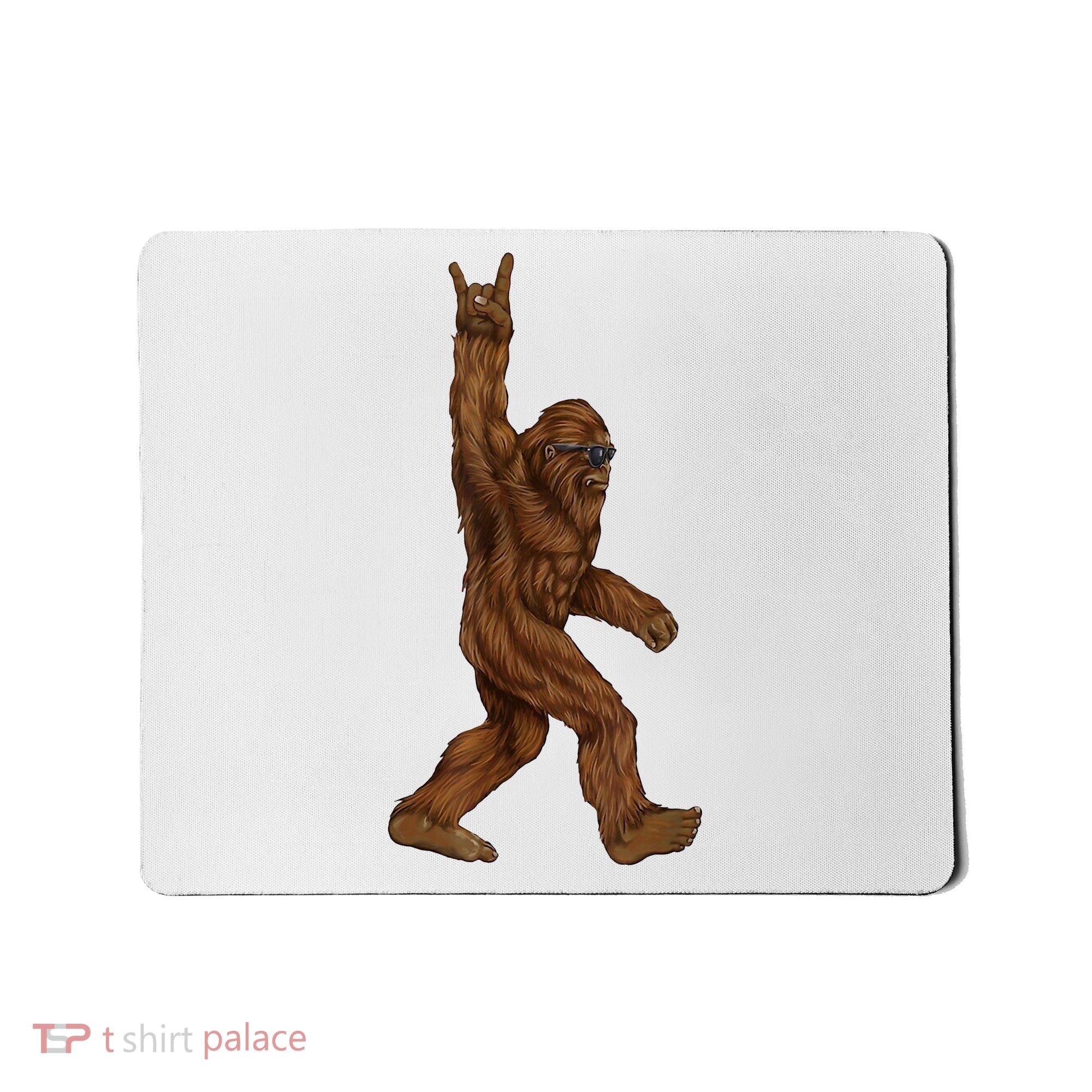 Bigfoot Rock On Mousepad