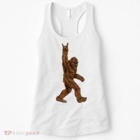 Bigfoot Rock On Women's Tank Top thumb 0