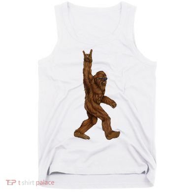 Bigfoot Rock On Tank Top
