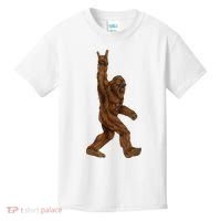 Bigfoot Rock On Kids T-Shirt thumb 0
