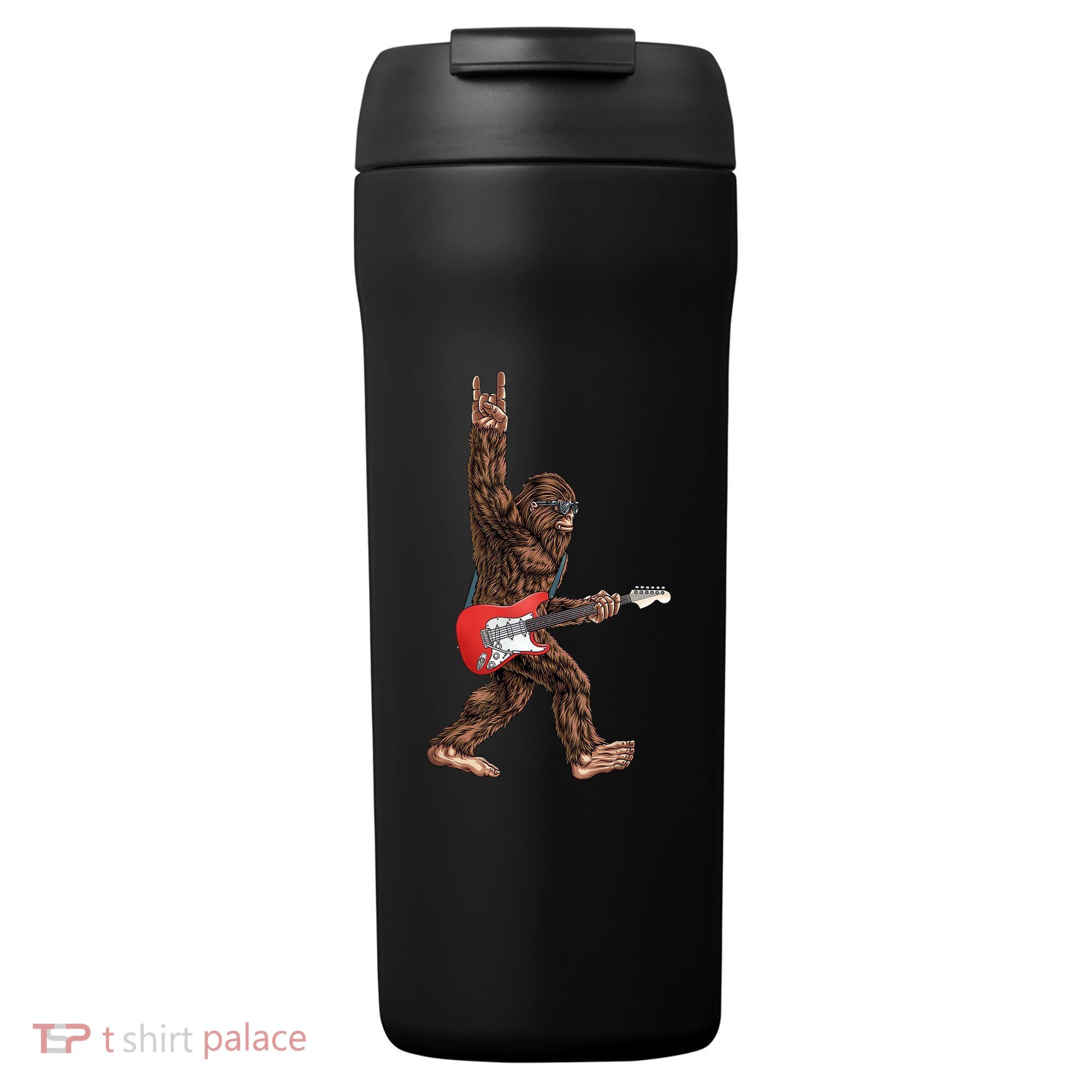 Bigfoot Rock On Guitar 24oz Duet Stainless Steel Tumbler