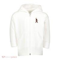 Bigfoot Rock On Guitar Toddler Zip Fleece Hoodie thumb 0
