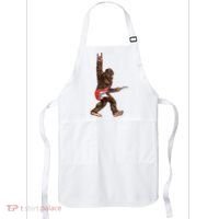 Bigfoot Rock On Guitar Apron thumb 0