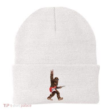 Bigfoot Rock On Guitar Beanie