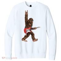 Bigfoot Rock On Guitar V.I.T. Fleece Crew Sweatshirt thumb 0
