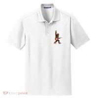 Bigfoot Rock On Guitar Dry Zone Grid Polo thumb 0