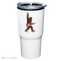 Bigfoot Rock On Guitar Tumbler thumb 0