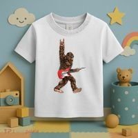 Bigfoot Rock On Guitar Toddler T-Shirt thumb 3