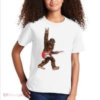 Bigfoot Rock On Guitar Kids T-Shirt thumb 2