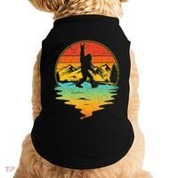 Bigfoot Rock On Sasquatch Rock And Roll Funny Graphic Doggie Tank thumb 0