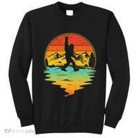 Bigfoot Rock On Sasquatch Rock And Roll Funny Graphic Sweatshirt thumb 0