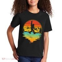 Bigfoot Rock On Sasquatch Rock And Roll Funny Graphic Kids T-Shirt thumb 2