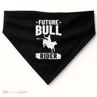 Bull Riding Outfit Bull Riding Future Bull Rider USA-Made Doggie Bandana thumb 0